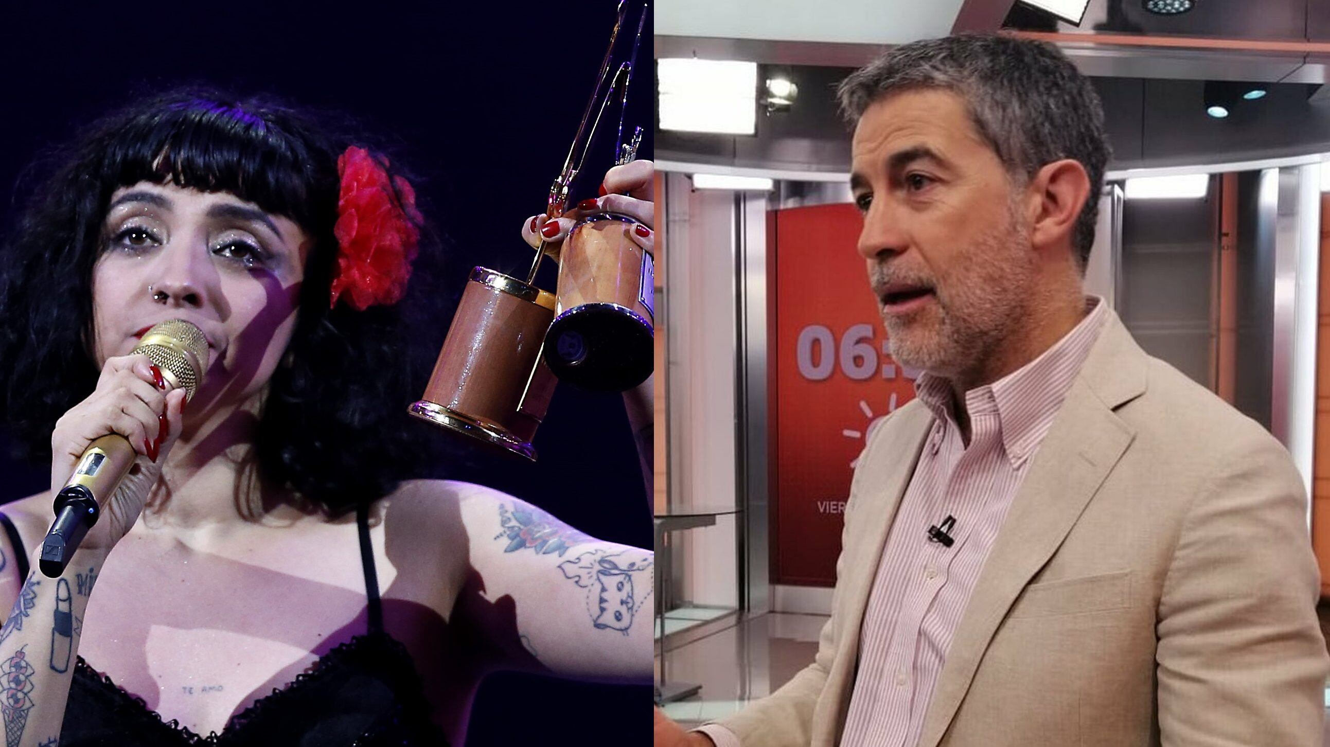 Mon Laferte y Polo Ramírez