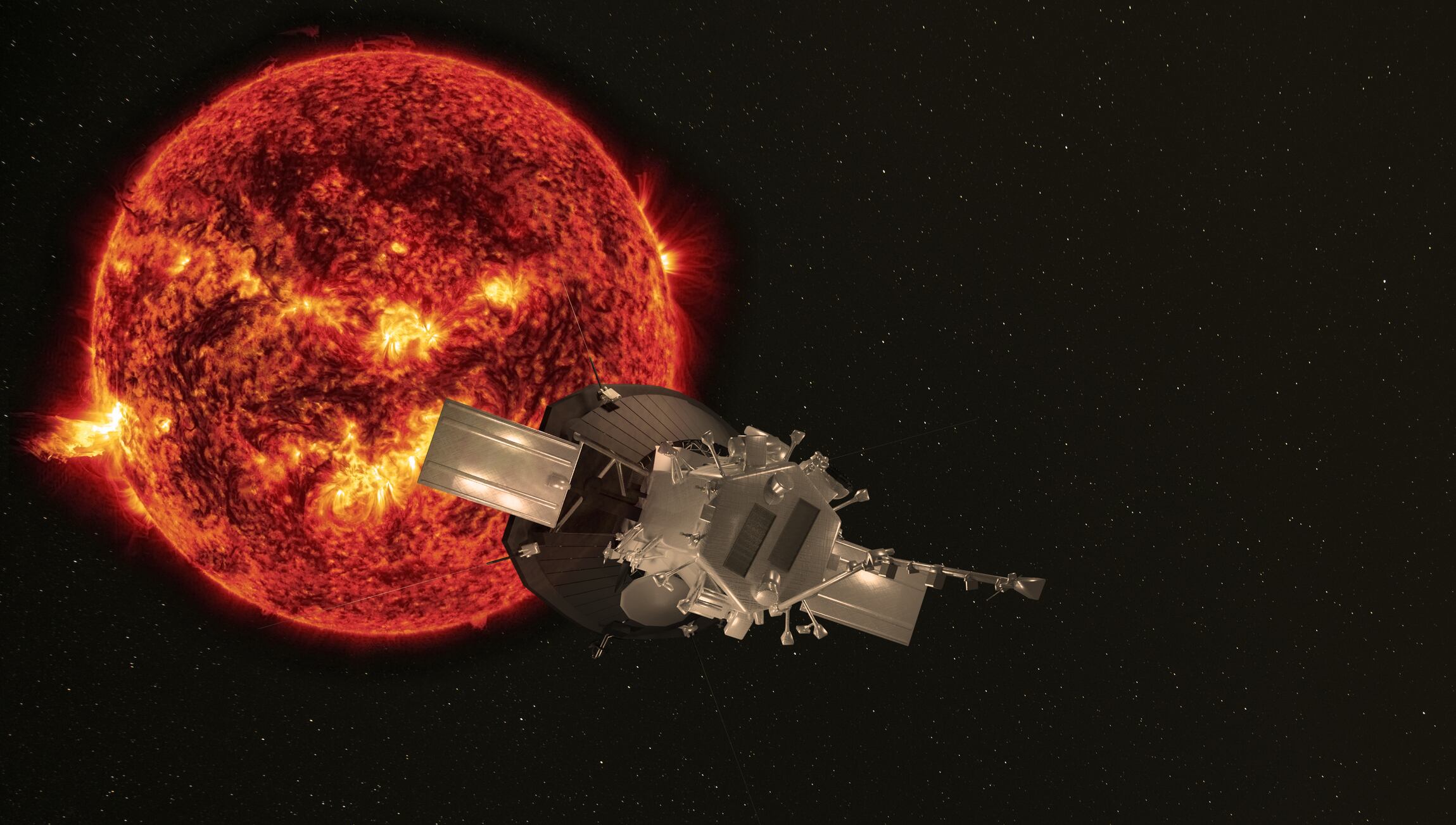 Imagen ilustrativa del proyecto de la NASA para estudiar al Sol
