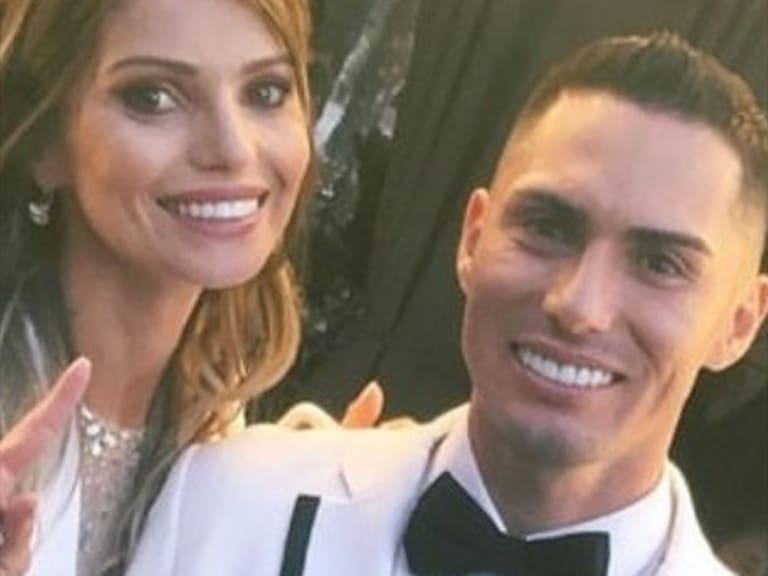 Así fue el matrimonio de Jean Paul Pineda y Faloon Larraguibel