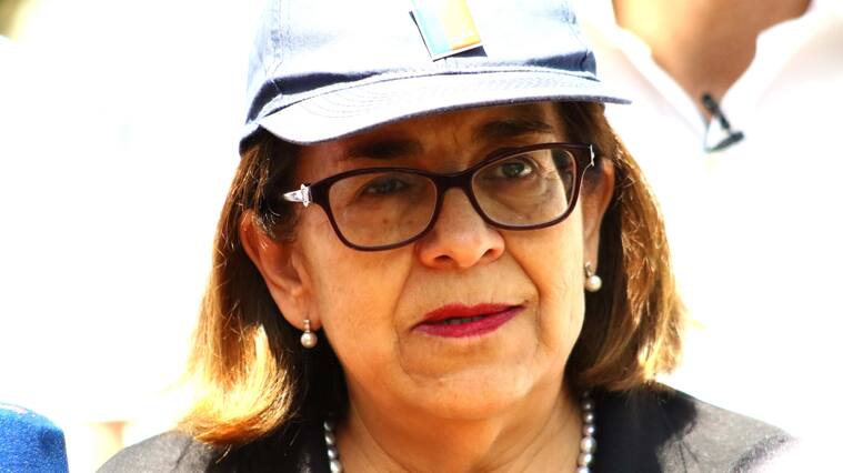 11 de Enero 2020/ SANTIAGOLa Seremi de Salud RM, Rosa Oyarce, , entrega recomendaciones y consejos para prevenir el contagio del Hantavirus, ante inicio de vacaciones o paseos de fines de semana. Durante 2019, fallecieron 17 personas a nivel nacional por causa del virus.
FOTO:MAURICIO MENDEZ/AGENCIAUNO