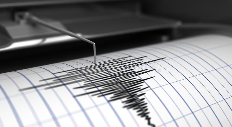 Imagen referencial de la medición de un terremoto