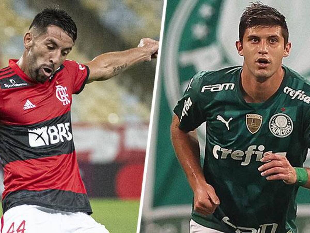 Flamengo de Isla y Palmeiras de Kuscevic golearon en una nueva jornada de la Copa Libertadores