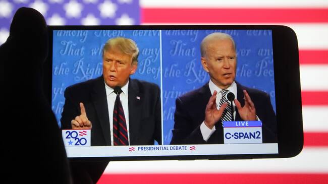 Donald Trump y Joe Biden