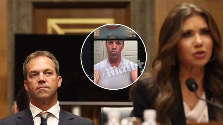 Escándalo mundial: fotos filtradas revelan “doble vida” de esposo de la exministra de Seguridad de EE.UU.