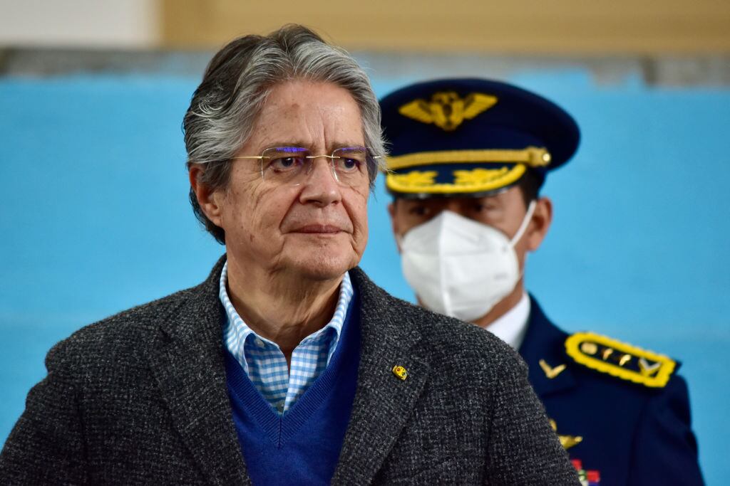 El banquero y presidente ecuatoriano Guillermo Lasso