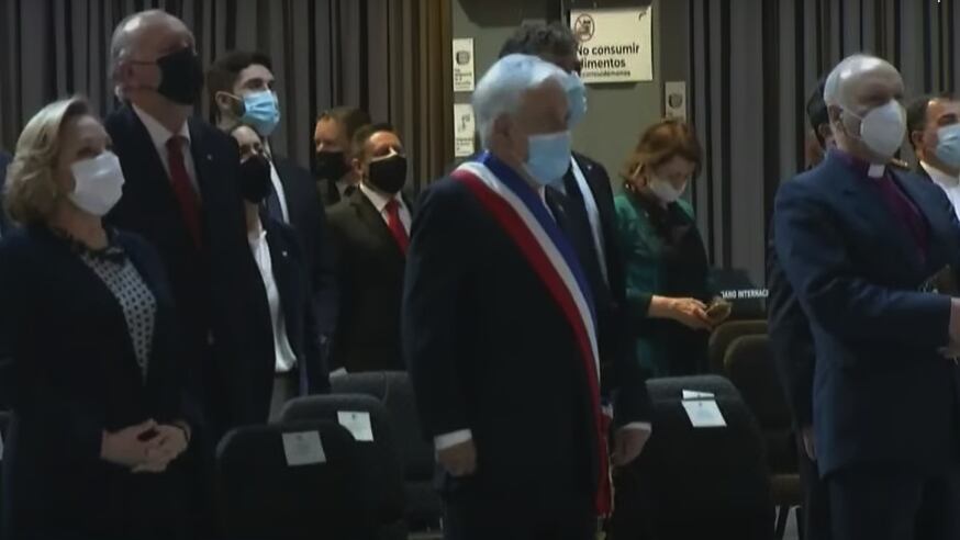 Presidente Piñera encabeza Te Deum evangélico