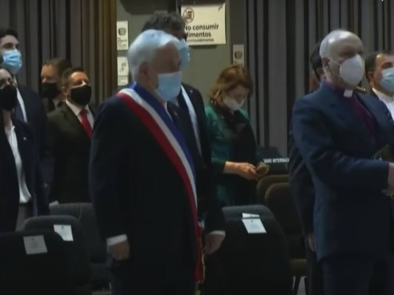 Presidente Piñera encabeza Te Deum evangélico