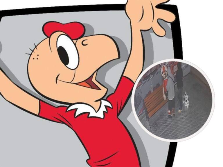 Plop: vuelven a vandalizar estatua de Condorito en Concepción a menos de un mes de su retorno