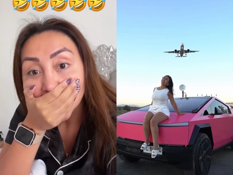 “No puedo creer que la gente piense así”: el nuevo descargo de Naya Facil tras elevado cobro del SII por su Cybertruck