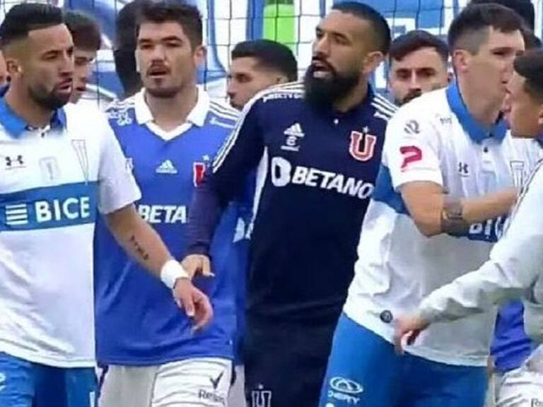 VIDEO | Así fue el encontrón donde Pablo Aránguiz encaró a Mauricio Isla tras suspensión del clásico