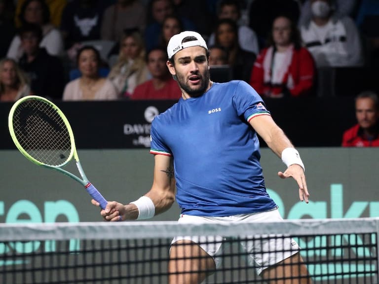Segunda baja para Italia: Matteo Berrettini se resta de la Copa Davis y no jugará ante Chile