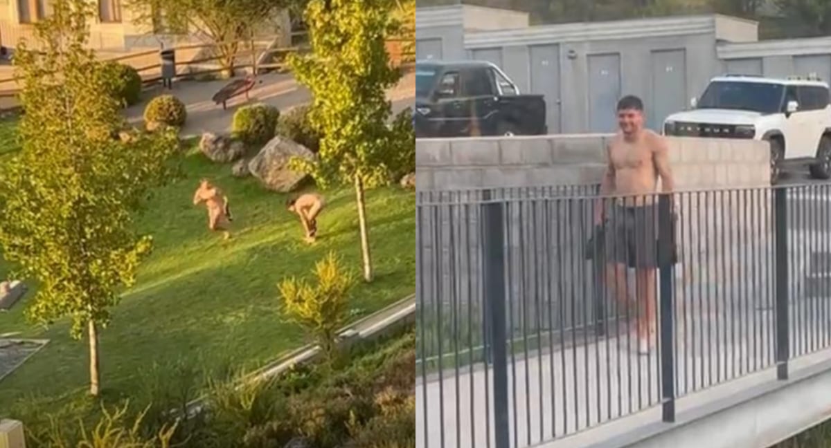 Jugador de Colo Colo sería expulsado de condomonio por episodio con hombres desnudos en la piscina / Foto: The Clinic