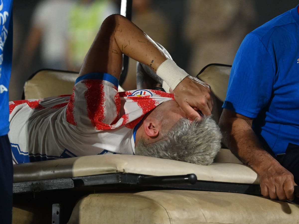 Paraguay sufre con lesión de una de sus figuras en el partido de despedida para el Mundial 2026