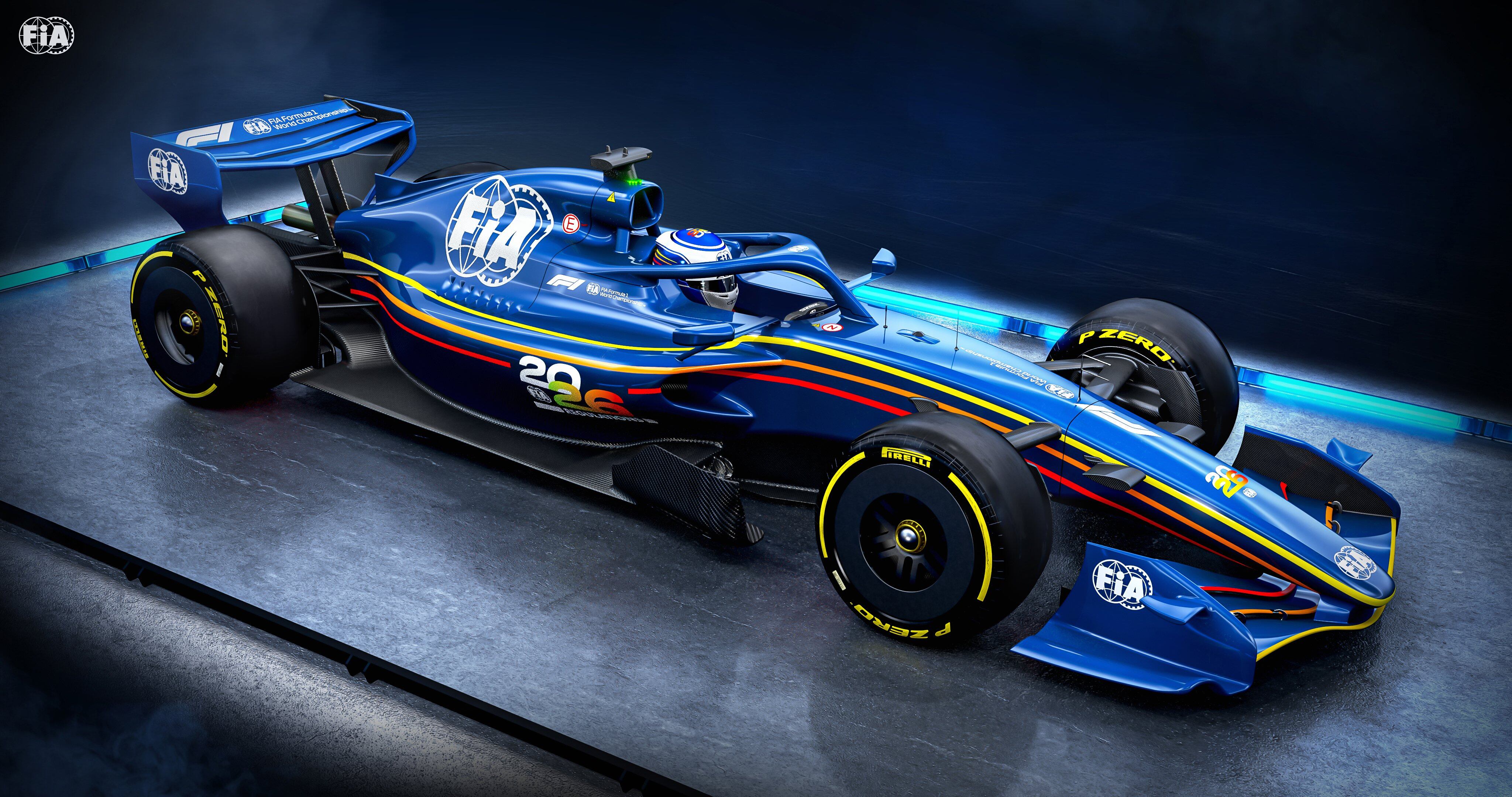 “Una versión refinada”: FIA reveló el prototipo de auto que regirá a partir del 2026 en la Fórmula 1 | X: FIA