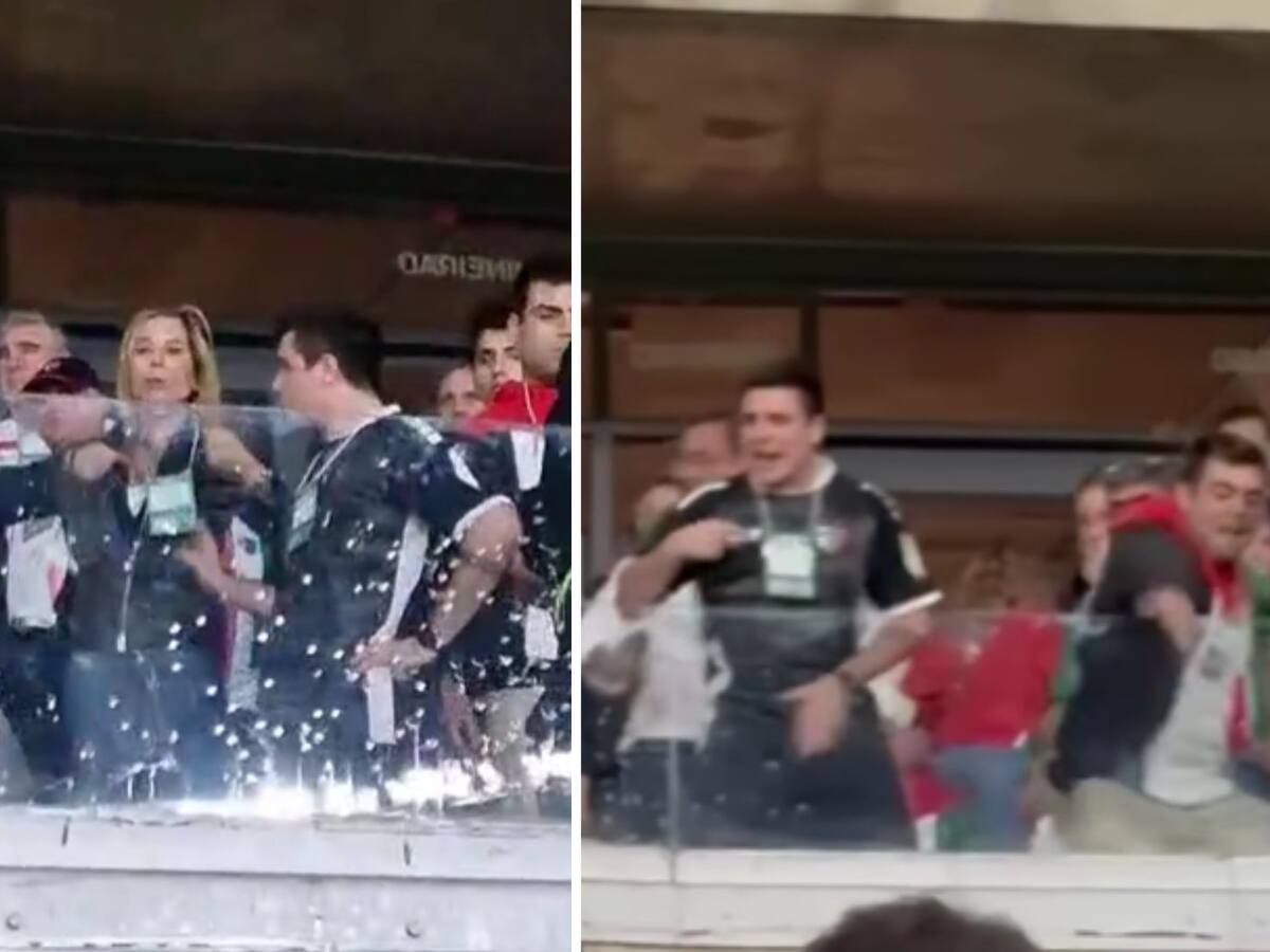 Delegación de Palestino protagoniza graves incidentes en Brasil: mujer hizo gestos racistas a hinchas de Cruzeiro