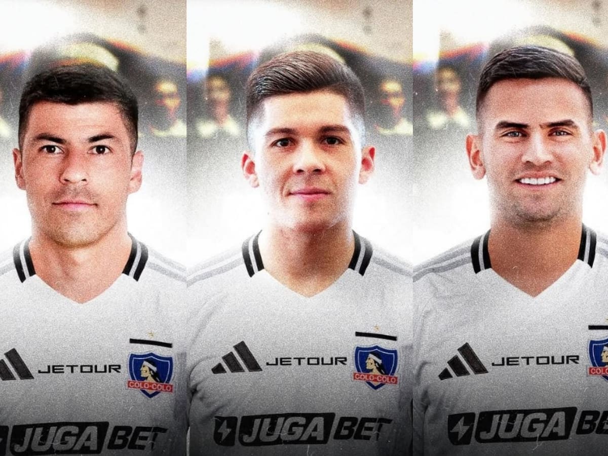 El plantel 2025 toma forma: Colo Colo anuncia a Tomás Alarcón, Víctor Méndez y Sebastián Vegas como nuevos refuerzos