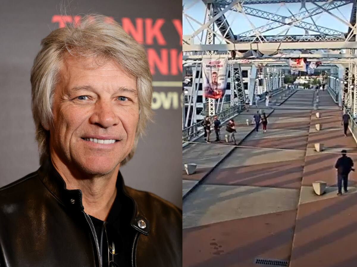 Jon Bon Jovi ayuda a mujer que se encontraba al borde de un puente en Estados Unidos