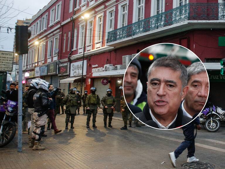 Desbordes y operativo en Barrio Meiggs contra comercio irregular: “Evitaremos que los toldos vuelvan a instalarse”