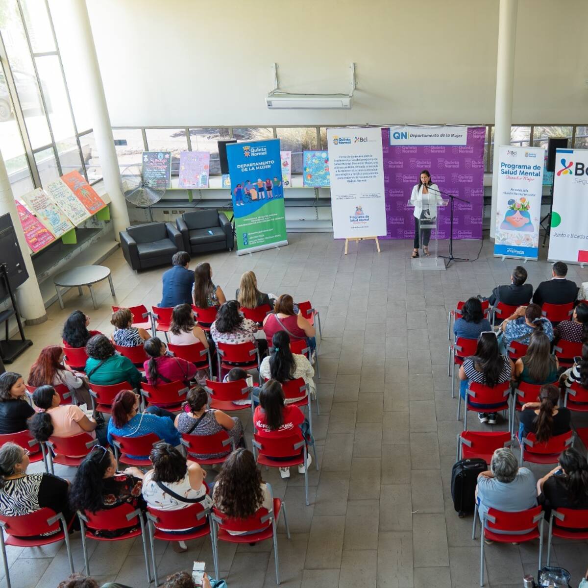 Bienestar Mujer en Quinta Normal: lanzan programa gratuito de salud mental para 500 mujeres