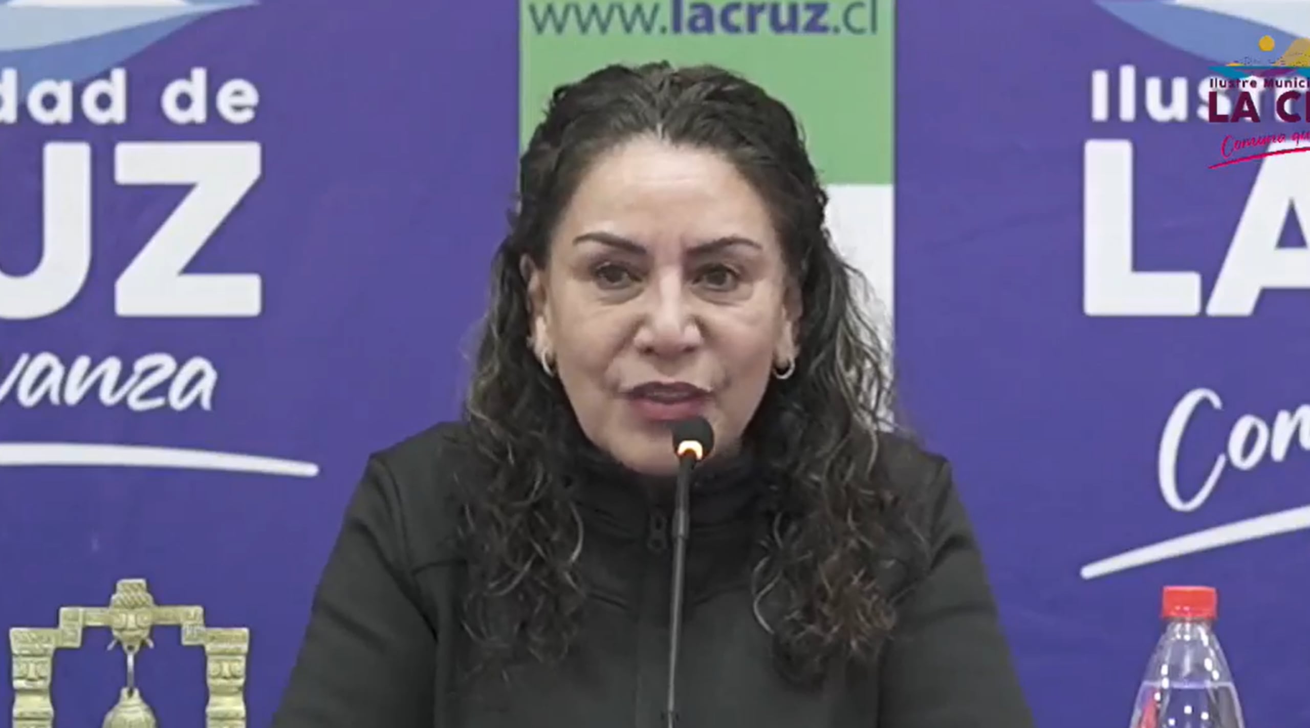 Alcaldesa de La Cruz | Captura de pantalla