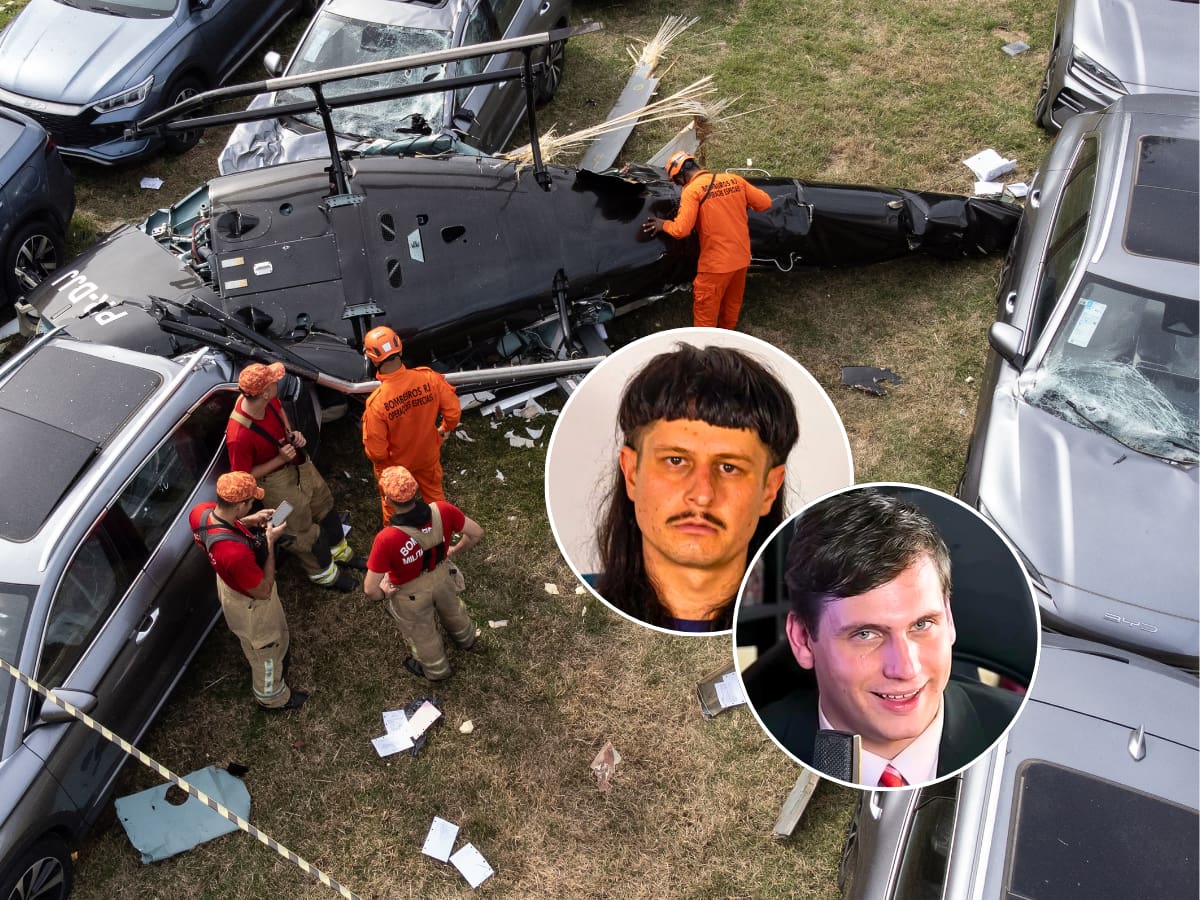 La sobrecogedora foto de Gaspi y Oliver Tree antes del fatal choque de helicópteros en Brasil