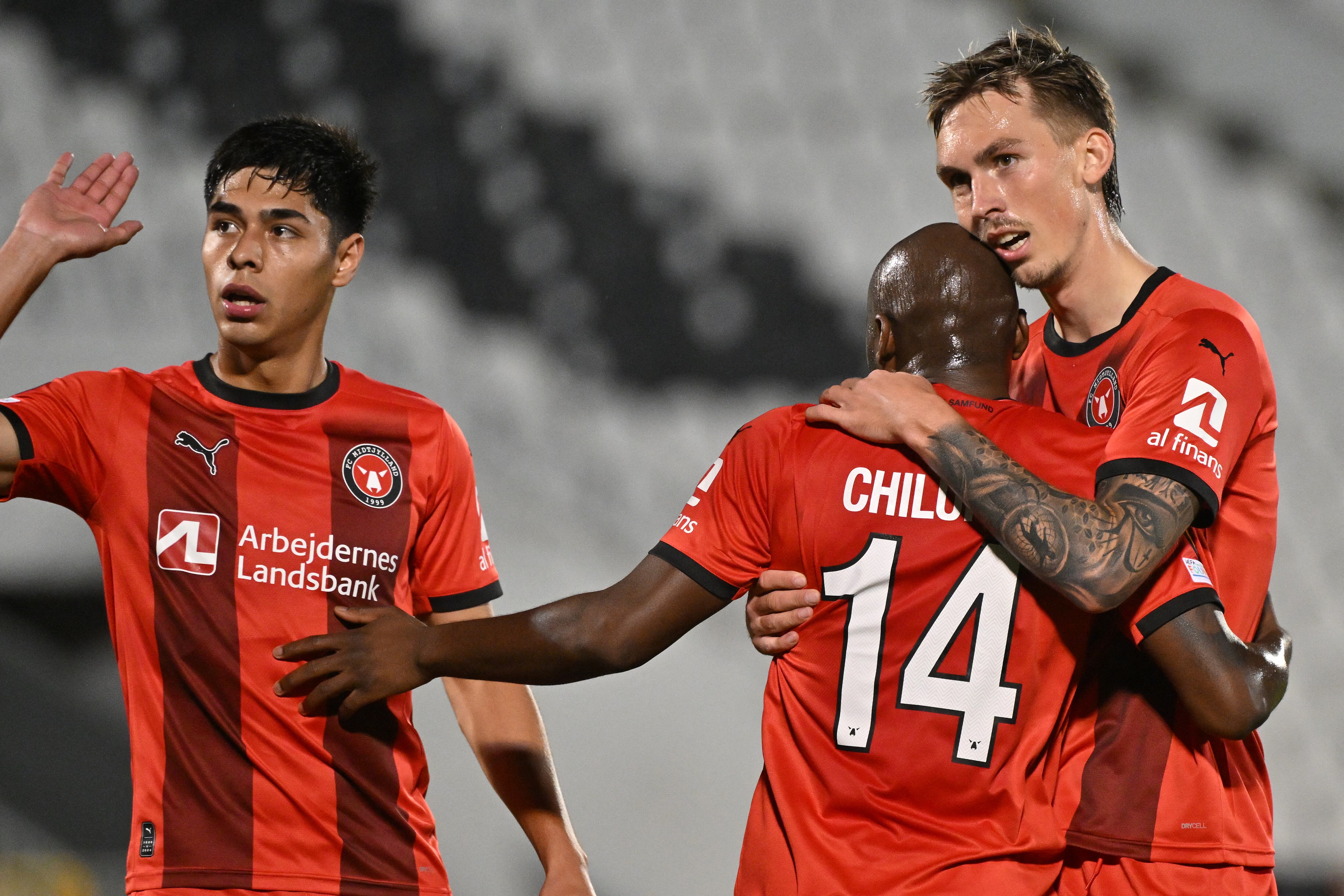 Darío Osorio fue titular en primera victoria del FC Midtjylland en la UEFA Europa League | Getty Images