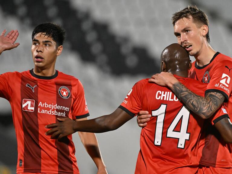 Darío Osorio fue titular en primera victoria del FC Midtjylland en la UEFA Europa League | Getty Images