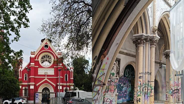 Abren la iglesia San Francisco de Borja destruida durante el estallido: este viernes se podrá visitar
