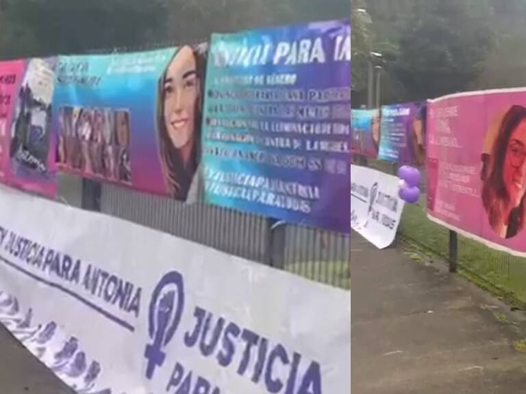 «Justicia para todas»: familiares y amigos de las víctimas de Martín Pradenas se expresaron en las afueras del tribunal en Temuco