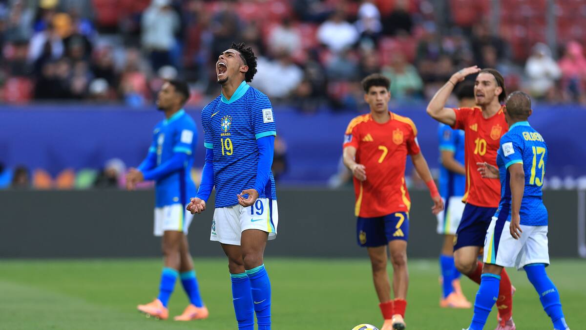 Fracaso del Scratch: Brasil eliminado del Mundial Sub 20 tras caer ante España