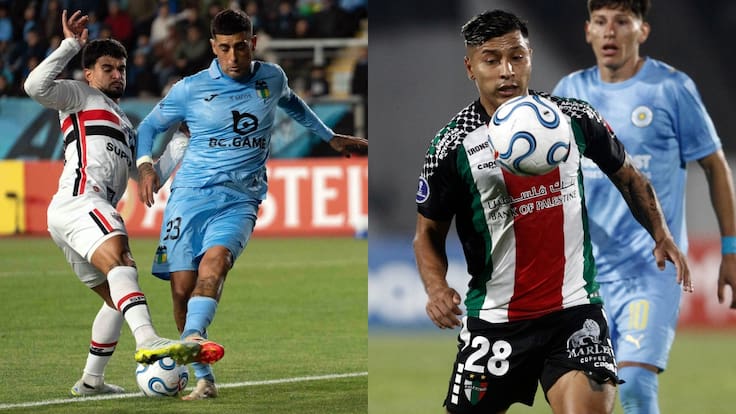 O’Higgins y Palestino disputan la quinta fecha de la fase de grupos de la Copa Sudamericana