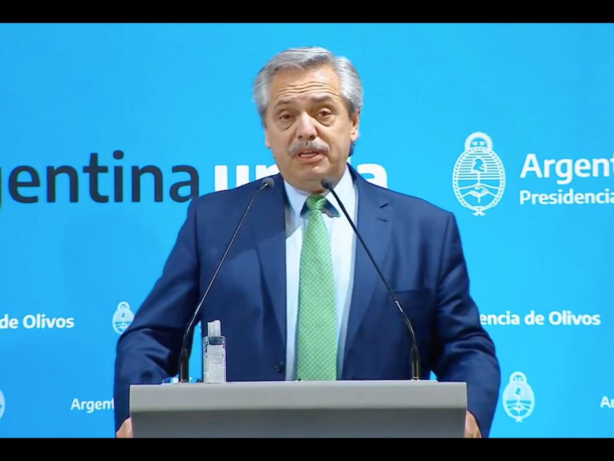 Presidente de Argentina decretó aislamiento preventivo y obligatorio para todo el país