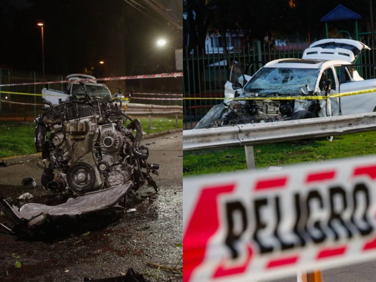 Auto choca contra casa tras escapar de fiscalización en Ñuñoa: impacto dejó siete lesionados y motor salió eyectado