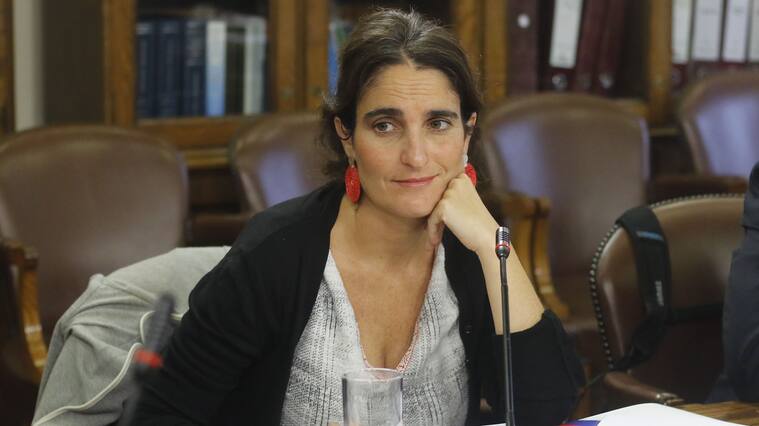 27 DE MARZO DE 2020/VALPARAISOLa ministra Maria Jose Zaldivar, durante la Comision de Trabajo de la Camara de Diputados, citada para tratar el proyecto de ley, iniciado en mensaje, que faculta el acceso a prestaciones del seguro de desempleo de la ley N° 19.728, en circunstancias excepcionales.
FOTO: LEONARDO RUBILAR CHANDIA/AGENCIAUNO