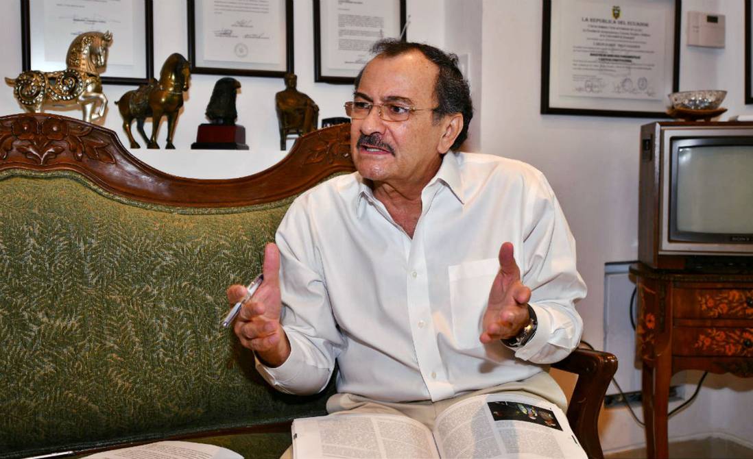 El excontralor general ecuatoriano Carlos Pólit