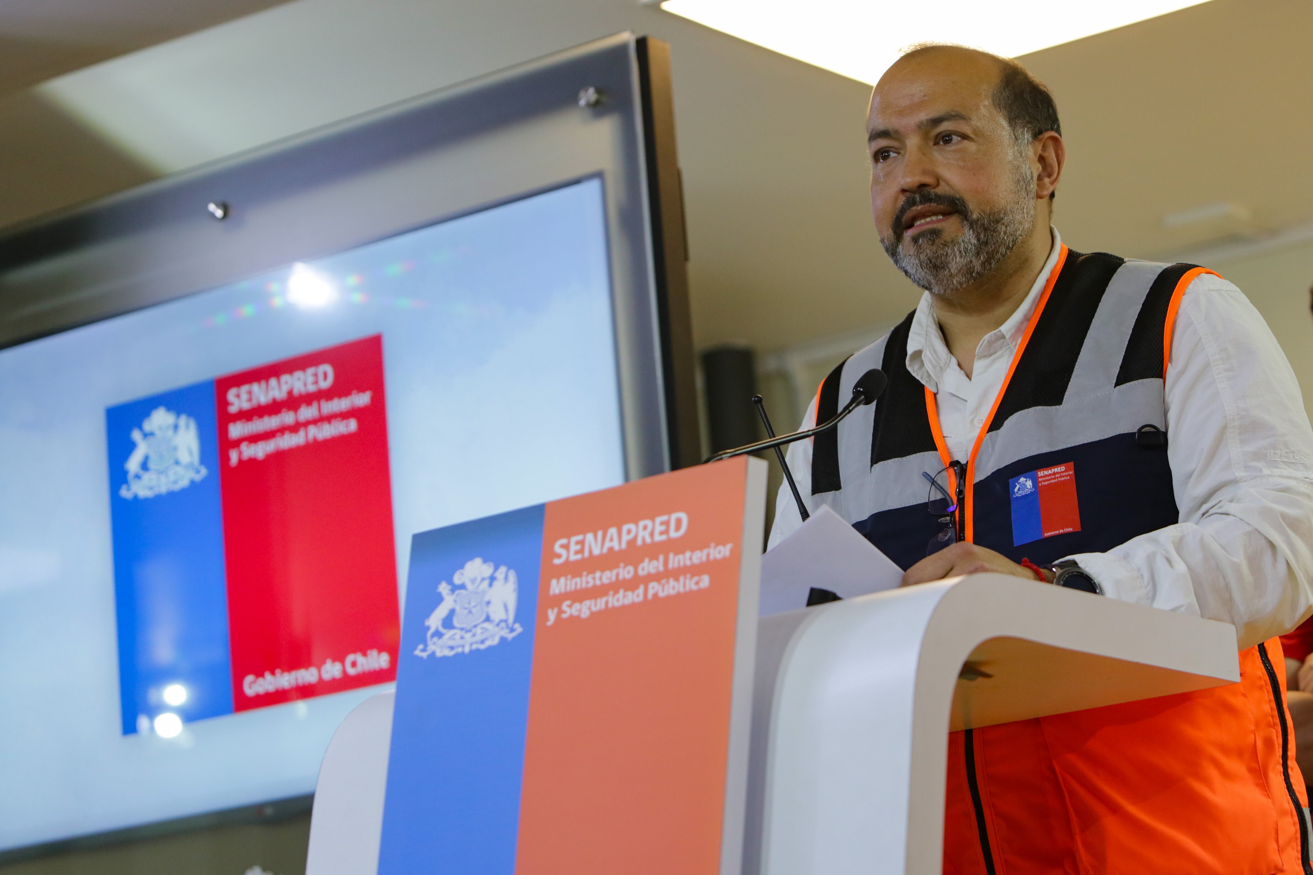 Agencia Uno | El exdirector nacional de Senapred, Álvaro Hormazábal