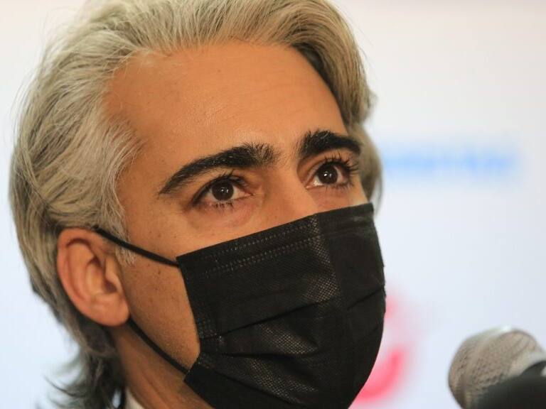 25 de Agosto de 2021 / PROVIDENCIA El Candidato a la Presidencia del PRO, Marco Enríquez Ominami, se refiere sobre el fallo en que lo absuelve de cargos
FOTO: DIEGO MARTIN / AGENCIAUNO