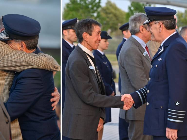 FACH reintegra simbólicamente a 6 oficiales y 13 suboficiales que no quisieron participar del golpe de Estado