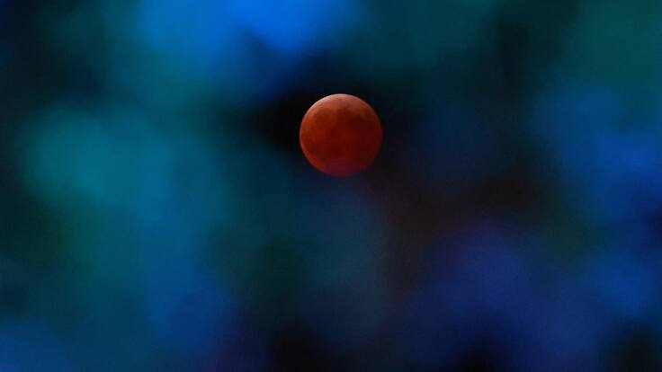 Eclipse lunar 2025: las mejores imágenes que dejó la Luna de Sangre de marzo