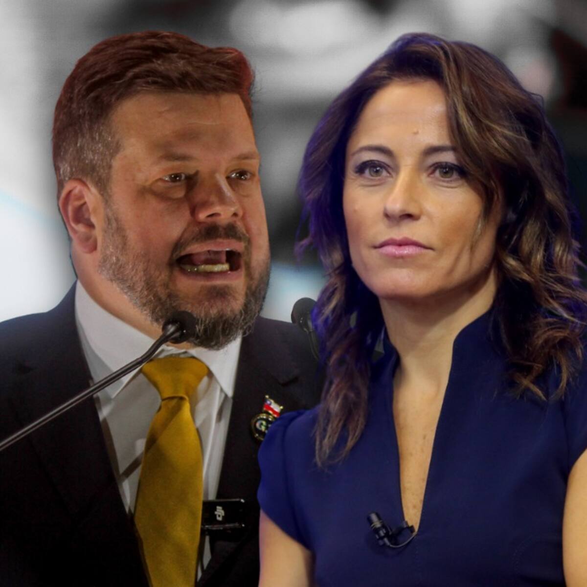 “No se nota, hasta luego...”: Kaiser explota en vivo contra Constanza Santa María y termina indignado la entrevista