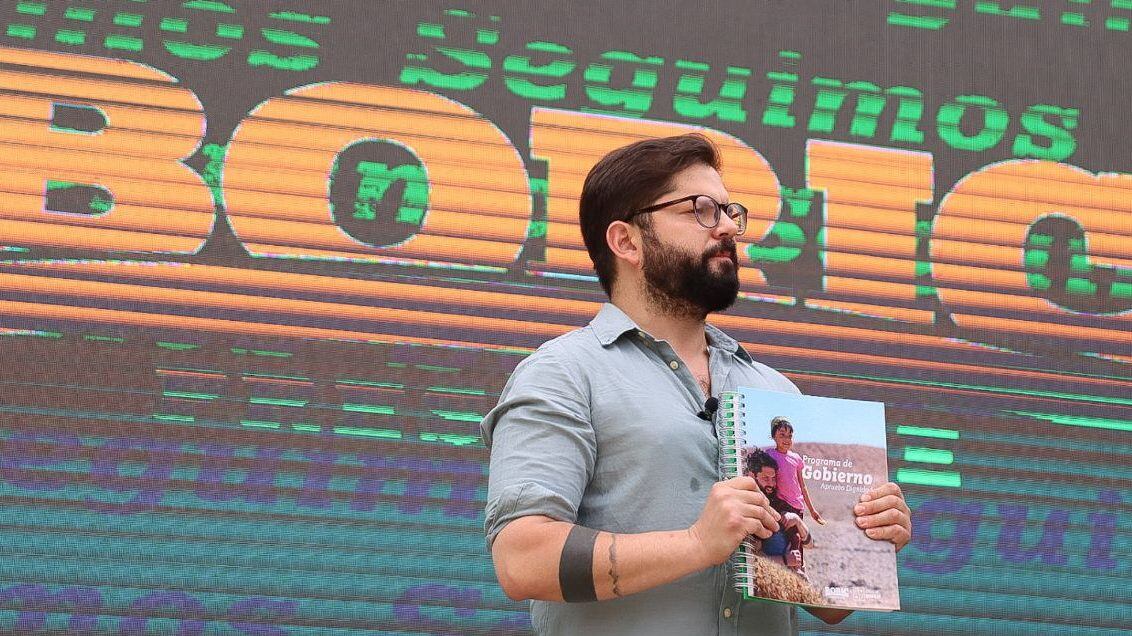 Gabriel Boric presentó su programa de gobierno