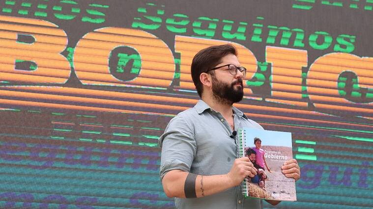 Gabriel Boric presentó su programa de gobierno