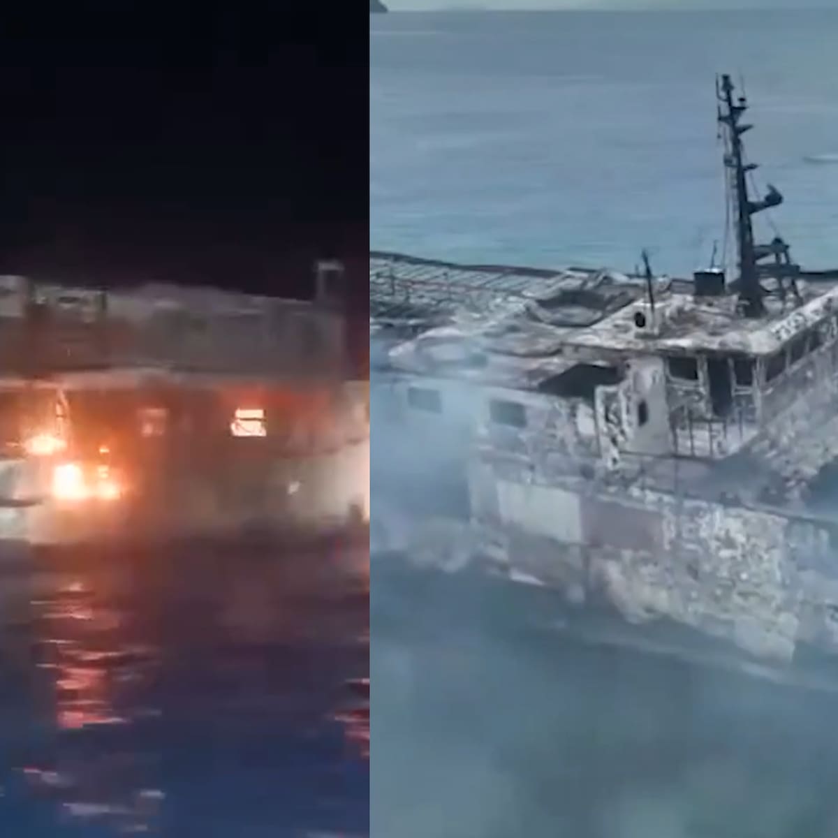 Realizaron arriesgada maniobra: ¿Quiénes son los chilenos que sobrevivieron a incendio de ferry en Filipinas?