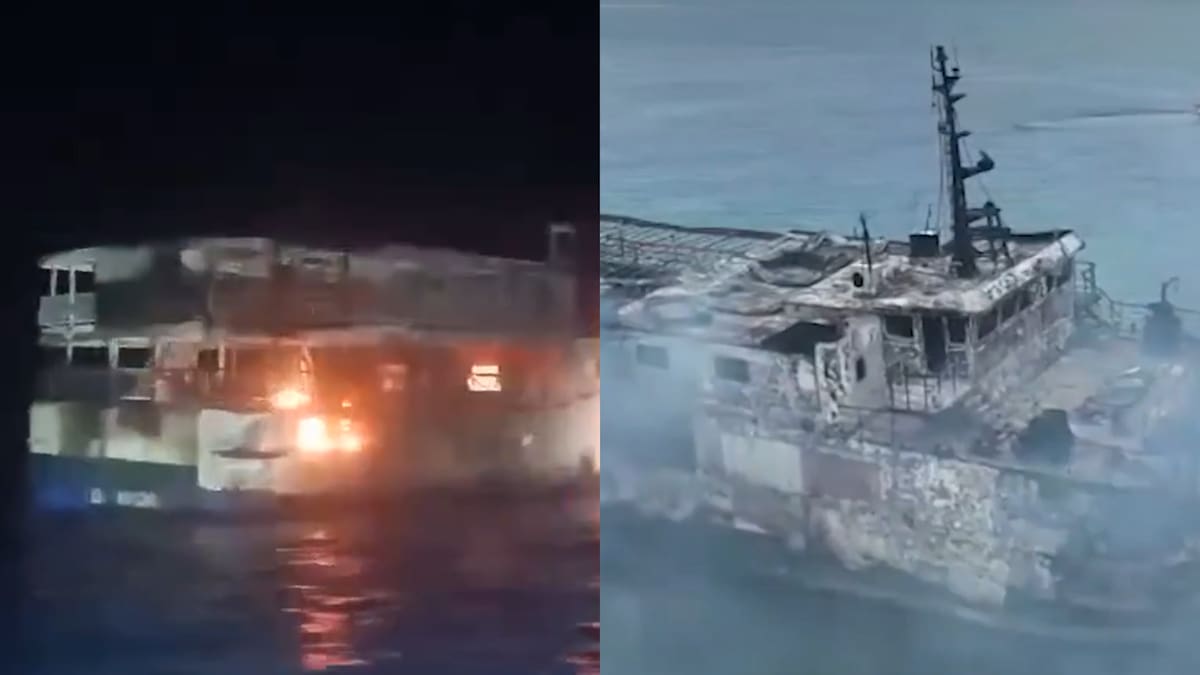 Realizaron arriesgada maniobra: ¿Quiénes son los chilenos que sobrevivieron a incendio de ferry en Filipinas?