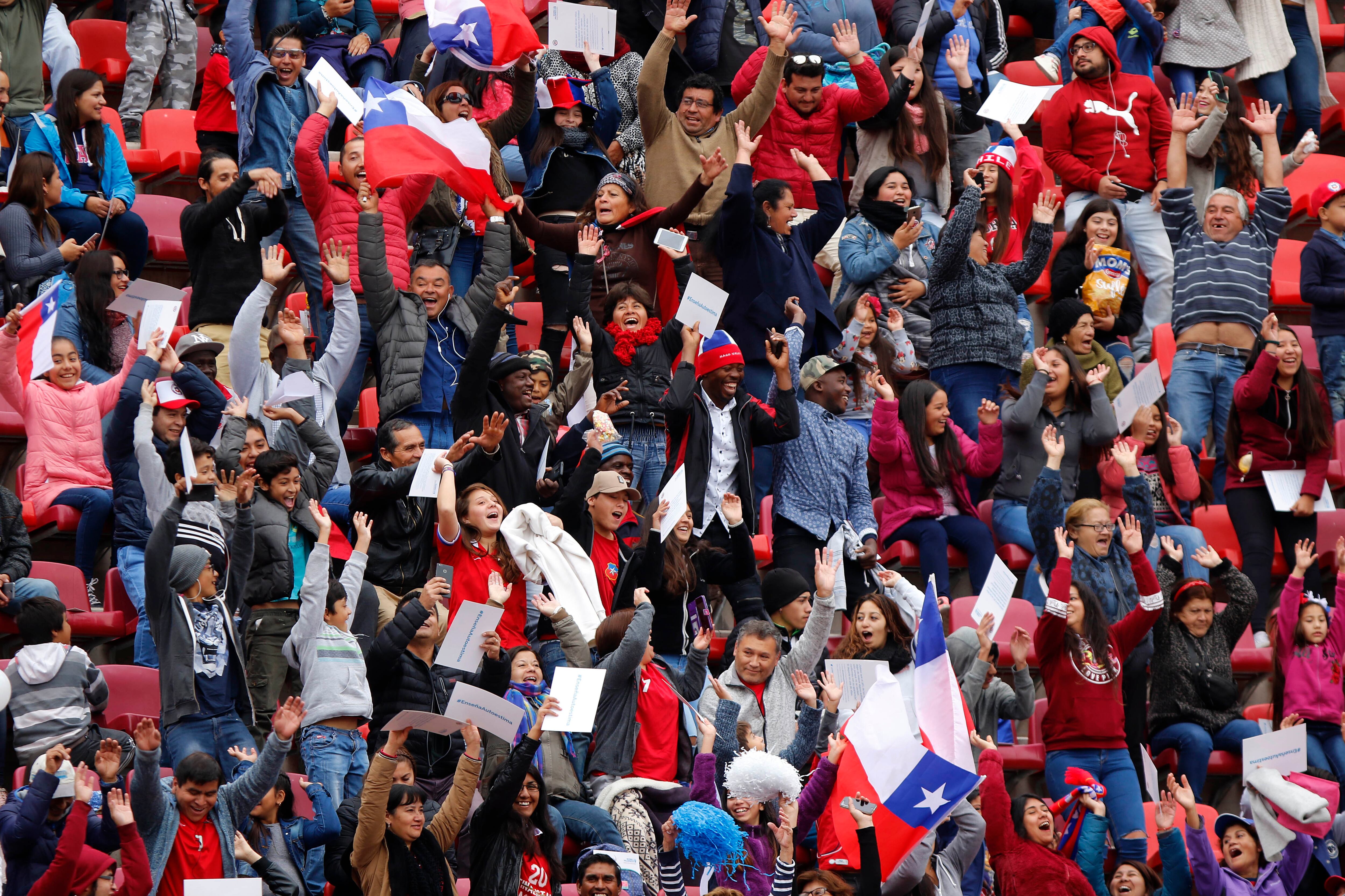 La espectacular bienvenida que tendrá Chile en el Estadio Nacional ante Paraguay | Agencia Uno