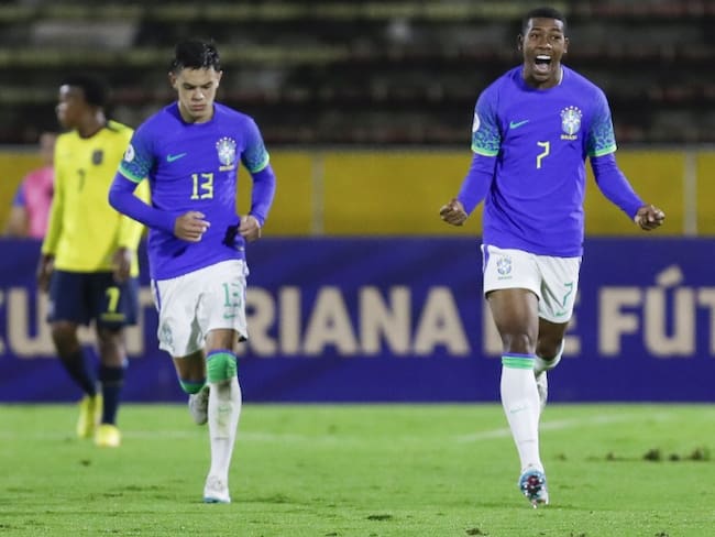 Brasil iguala ante Ecuador en el Sudamericano sub 17 y ambos firman sus boletos al Mundial de la categoría
