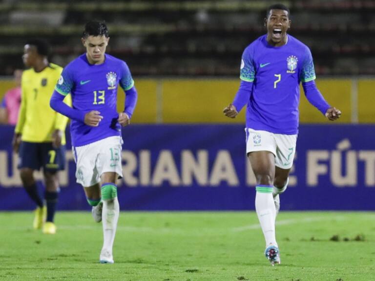 Brasil iguala ante Ecuador en el Sudamericano sub 17 y ambos firman sus boletos al Mundial de la categoría