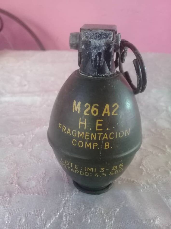 Amenazaron a los vecinos con una granada. / Cedida.