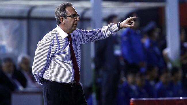 7 de Junio de 2013/ ASUNCION.Gerardo Pelusso, durante el partido valido por las Clasificatorias al Mundial de Brasil 2014 entre las selecciones de Paraguay vs Chile, disputado en el Estadio Defensores del Chaco.
FOTO: JAVIER VALDES LARRONDO /AGENCIAUNO