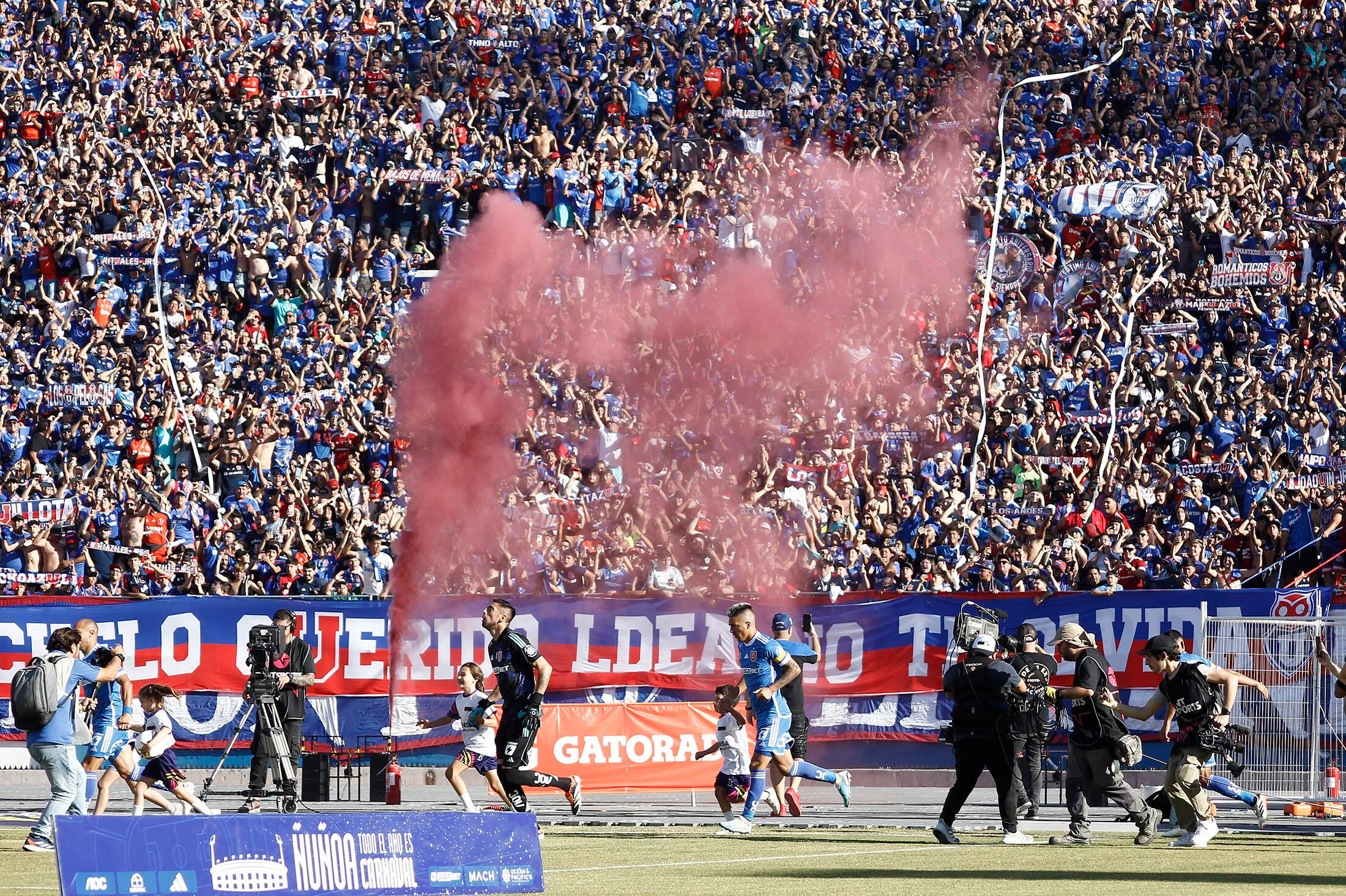 Un estadio Nacional casi lleno tendrán los azules para el duelo ante Cobresal | Agencia Uno
